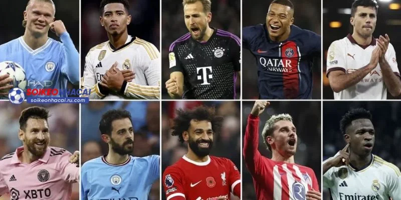 Điểm danh những cầu thủ xuất sắc nhất trong kỳ World Cup sắp tới.