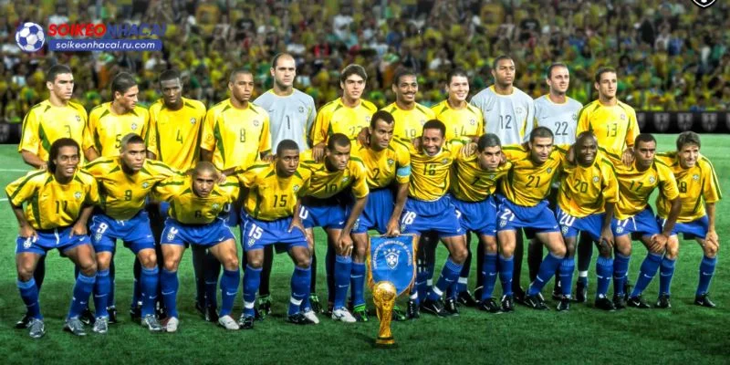 Đội vô địch World Cup nhiều nhất gọi tên Brazil.
