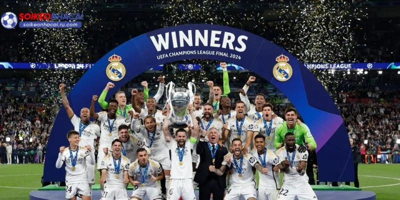 Real là đội bóng thống trị giải Cúp C1.